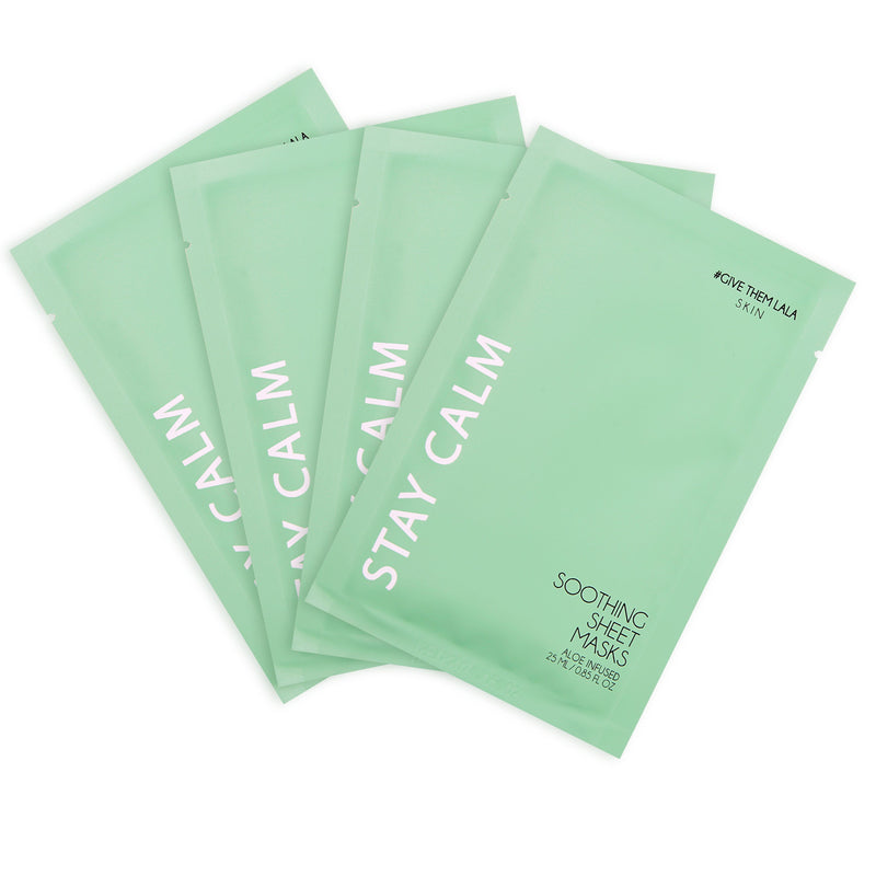 STAY CALM SOOTHING SHEET MASKS