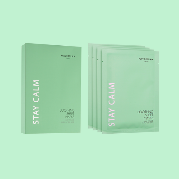 STAY CALM SOOTHING SHEET MASKS